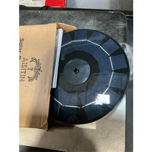 AISITIN Solar Fountain Pump 2.5W, 6.7 Solar Powered Water Fountain Pump for Bird Bath, solar pump for fountain with 6 Nozzles for Garden, Ponds, Pool, Fish Tank, Outdoor and Aquarium