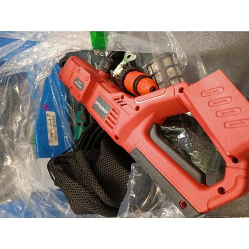 Cordless Pressure Washer for Milwaukee M18 Battery, 800 PSI Portable Power Washer with 6-in-1 Nozzle, 1.0 GPM Foam Cannon Power Pressure Washer for Car Floor Fence Wall Cleaning (Battery Not Included)