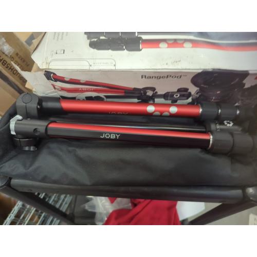Color red JOBY - RangePod Tripod for Camera and Vlogging - Red