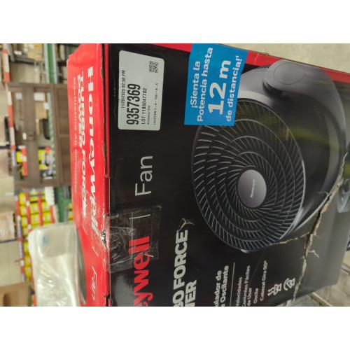 Honeywell HF710 Turbo Force Oscillating Floor Fan Black