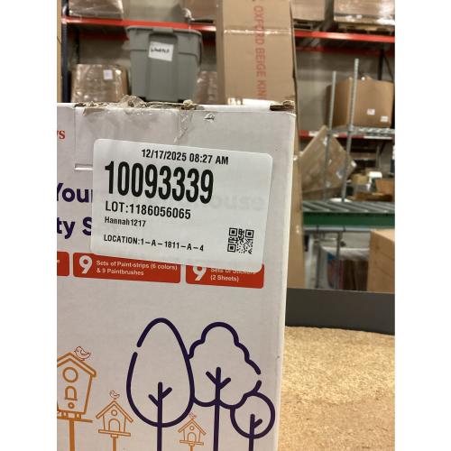 9 DIY Bird House Kits For Children to Build - Wood Birdhouse For Kids to Paint - Unfinished Bird Houses for Kids - Wood Craft Project Kits - Summer Crafts for Girls & Boys, Classroom & Church Activity