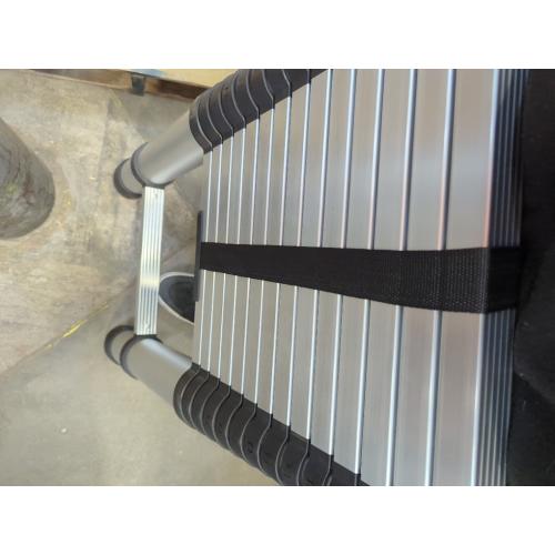 Telescoping Ladder,14.5 FT Aluminum Lightweight Extension Ladder with 2 Triangle Stabilizers, Heavy Duty 330lbs Max Capacity