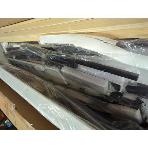 Belo Upholstered King Platform Bed White