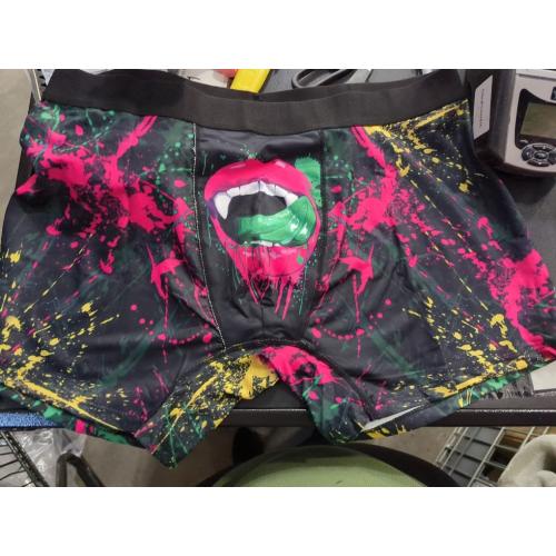 1 or 3 Pack Men's Novelty Boxer Briefs Funny Boxer Shorts Hilarious Gag Gifts Christmas Underwear for Men No Fly