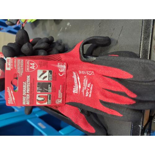 Milwaukee  - CUT LEVEL 3 NITRILE DIPPED GLOVES - 10/XL