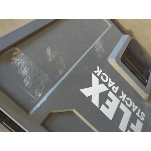 FLEX STACK PACK 24.21-in W x 19.67-in H x 19.75-in D Gray Polypropylene Rolling Tool Box