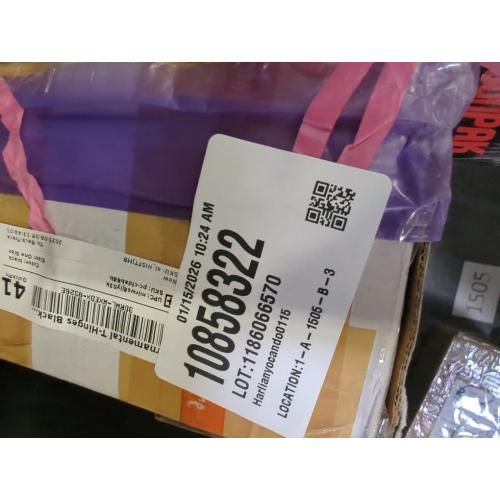 Adonai Hardware 8 Inch ''Agee'' Heavy Duty Antique Cast Strap False or Faux or Dummy Hinge Front (8 Pack, Matte Black) for Vintage Barn Doors, Gates, Furniture, Garage, Shutters and Fences