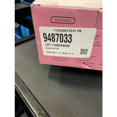 UV LED Nail Lamp, 72W Cordless UV Light for Nails, Rechargeable Nail Dryer Gel Polish Light with 5 Timer & Touch Display, Professional Fast Gel Nail Light Curing Lamp Auto Sensor (White)