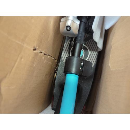 Gyroor H40 Kids Electric Scooter, 180W Motor, Up to 10 MPH, LED Display & Colorful Lights, Adjustable Height, for Boys & Girls Ages 8-12, Great Birthday Gift