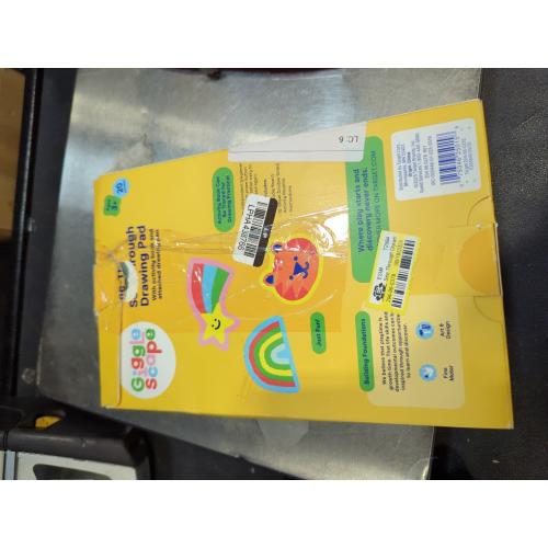 See Through Drawing Pad - Mint - Gigglescape&ABS Material, Enhances Fine Motor Skills, Doodle Mats & Boards
