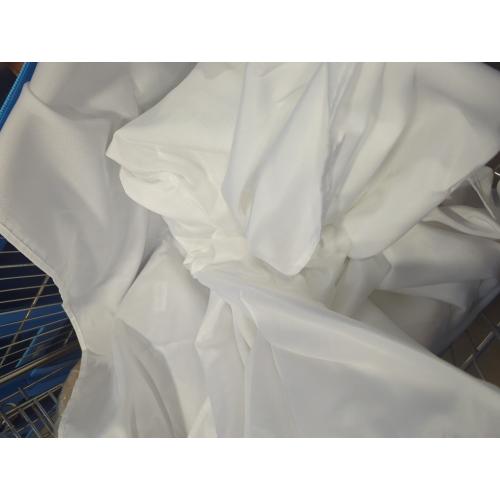 Lann's Linens - 90 x 132 Premium Tablecloth for Wedding/Banquet/Restaurant - Rectangular Polyester Fabric Table Cloth - White