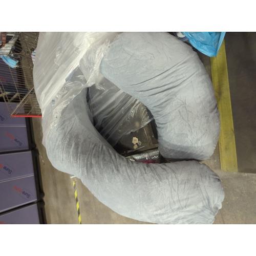 Momcozy Pregnancy Pillows for Sleeping, U Shaped Full Body Maternity Pillow with Removable Cover - Support for Back, Legs, Belly, HIPS for Pregnant Women, 57 Inch Pregnancy Pillow for Women, Grey