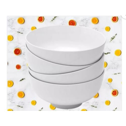 Denmark Classic 4 Piece Porcelain All Purpose Bowls, White
