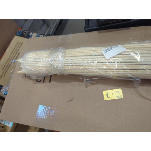 Smores Sticks 36 Long 5 mm Thick, 120 PCS Marshmallow Roasting Smore Sticks Bamboo, Disposable Marshmellow Sticks Camping Heavy Duty SMores Skewers for Outdoor Fire Pits Campfires Hot Dog Sausage