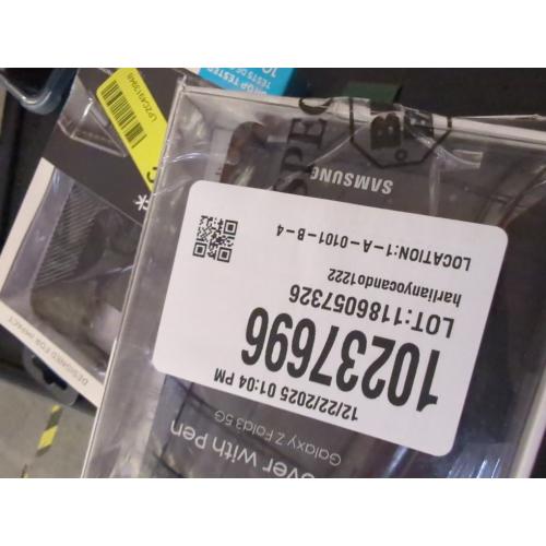 Samsung EF-FF92P - Flip cover for cell phone - black - for Galaxy Z Fold3 5G