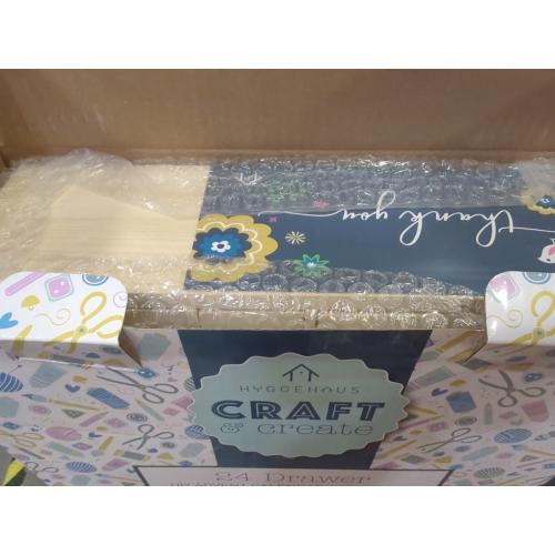 Hyggehaus DIY Wooden Advent Calendar Apothecary Cabinet Craft Storage