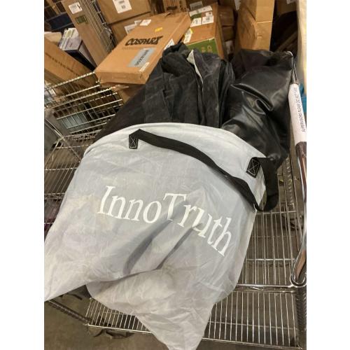 InnoTruth Twin Air Mattress with Built in Pump, Famiy Choice Award Winner, Inflatable Blow up Mattress, 18 Raised Colchones Inflables Air Bed, Ideal for Home and Outdoor, 300lbs ‼️comes with stains and dust‼️
