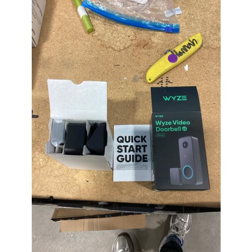 Wired Video Doorbell v2, 2K HD Video with Head-to-Toe view, 2-way Audio, Night Vision, Voice Assistants