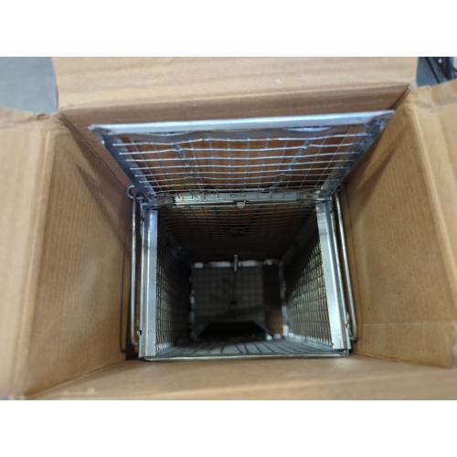 Kensizer Humane Rat Trap, Chipmunk Rodent Trap That Work for Indoor and Outdoor Small Animal - Mouse Voles Hamsters Live Cage Catch and Release 1-Pack Small 10.5 L x 5.5 W x 4.5 H