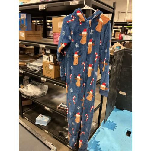 Size M The Big Softy Family Christmas Onesie Adult & Kids - Christmas Onesie Pajamas - Christmas Kid & Adult Onesie Pajamas