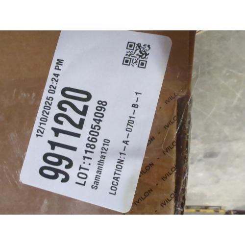 Ivilon Drapery Window Curtain Rod - End Cap Style Design 1 Inch Pole. 48 to 86 Inch Color Warm Gold