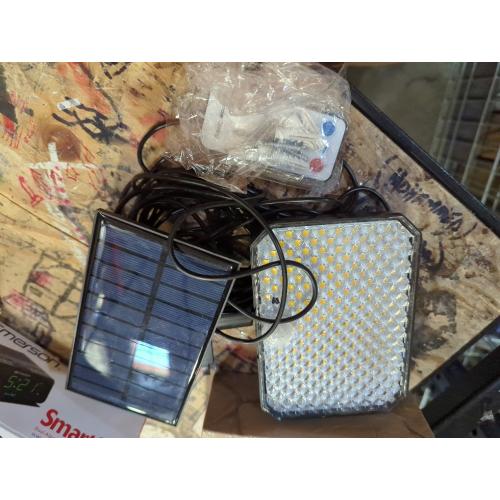 One Fire Solar Outdoor Lights, 190LED 1500LM Solar Flood Lights Outdoor, 3 Modes Solar Motion Sensor Light Outdoor,Remote Solar Motion Lights Outdoor,IP65 Solar Security Lights Outdoor Backyard Garage