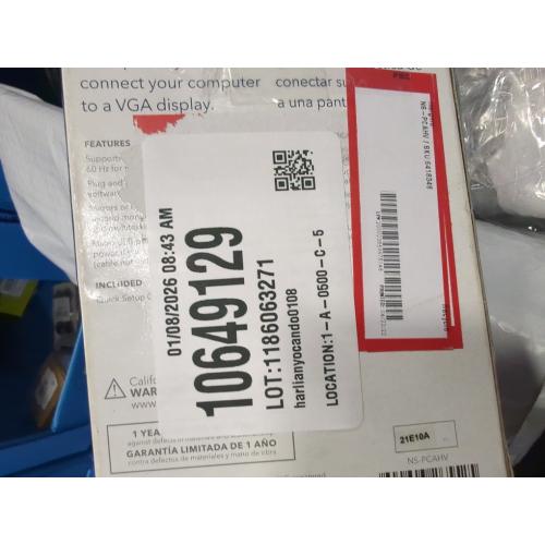 Insignia - HDMI to VGA Adapter - Model: NS-PCAHV -