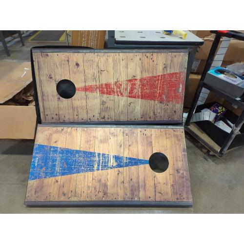 GoSports Portable Cornhole Sets, 8 Styles – Choose 4 x 2 ft or 3 x 2 ft - , Travel Case, and Game Rules. Including 8 beans bag