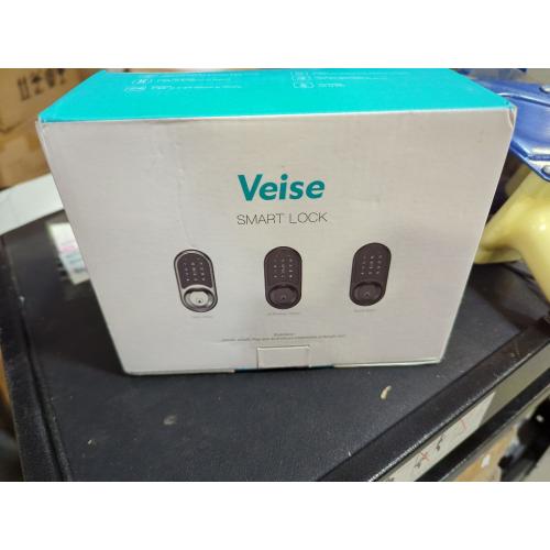 Veise RZ07 Smart Lock, Fingerprint Door Lock, 7-in-1 Keyless Entry with App Control, Electronic Touchscreen Keypad Deadbolt, Biometric Smart Locks for Front Door, Matte Black