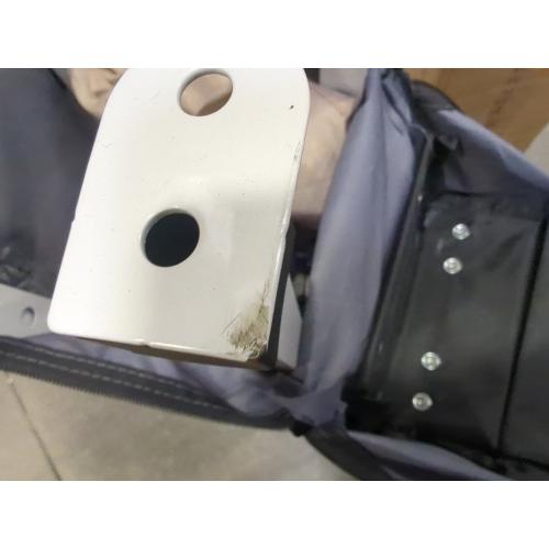 EAGLE PEAK 10x10 Slant Leg Pop-up Canopy Tent Easy One Person Setup Instant Outdoor Beach Canopy Folding Portable Sports Shelter 10x10 Base 8x8 Top (Light Blue)