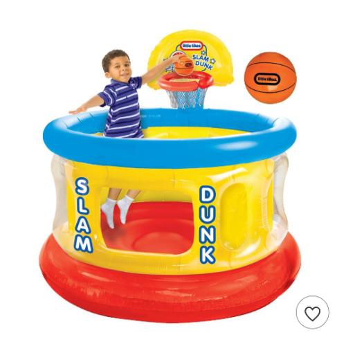 Little Tikes Slam Dunk Big Ball Pit with 20 Air-Filled Balls: For Ages 3-6, Plastic