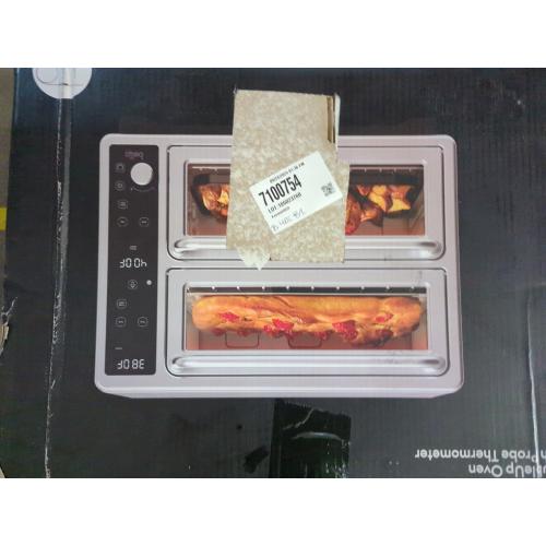 Silver Stainless Steel DoubleUp Oven with Probe Thermometer by bella PRO