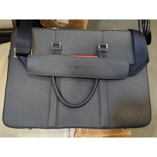 Maverick & Co. Manhattan Leather Laptop Bag – 16” Briefcase for Men, Stylish Business Travel & Work Bag, Fits Laptop, Durable