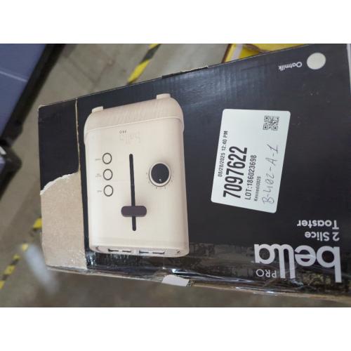 Oatmilk Bella PRO - 2-Slice Toaster with Extra Wide Slots - Oatmilk