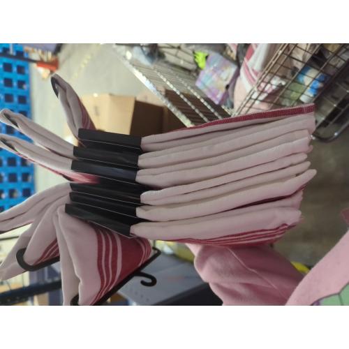 6Pack All-Clad Striped Dual Kitchen Towel in Chili