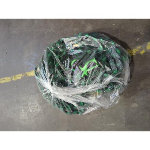 Green and Black Garden Hose Non-Expandable Water Hose with 10 Function Nozzles, Portable, Kink-Free, Outdoor and Garden Flexible Hose Pipe for Car Wash, Yard, Camper, Lawn, Lightweight Long Hose