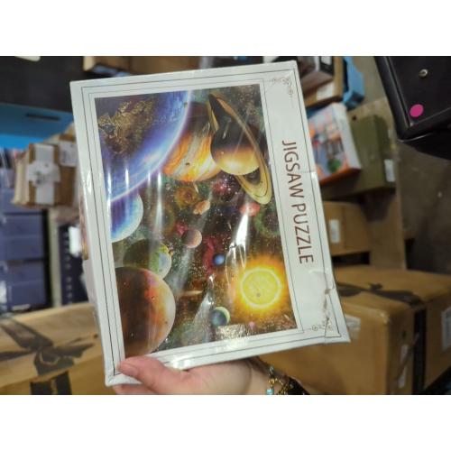 Jigsaw Puzzles 1000 Pieces for Adults, Families (Space Traveler, Solar System) Pieces Fit Together Perfectly