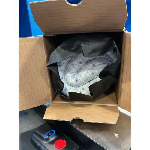 KSIIA Washable Dog Bed Deluxe Plush Dog Crate Beds Comfy Kennel Pad Anti-Slip Pet Sleeping Mat for Large, Jumbo, Medium, Small Dogs Breeds, 23 x 18, Gray