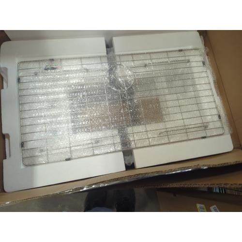 Size 36x22 Black Drop In Kitchen Sink and Faucet Combo Set - 36 Inch Black Stainless Steel Top Mount Kitchen Sink with Faucet, 10 Inch Deep Single Bowl Drop-in Sinks with Accessories