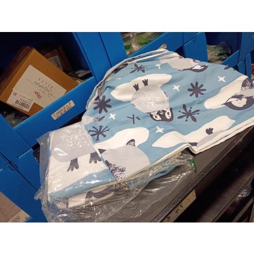 Cute Penguin Sheets Set - 4Pcs Kids Sheet Set with 1 Flat Sheet, 1 Fitted Sheet   2 Pillowcases (Twin)