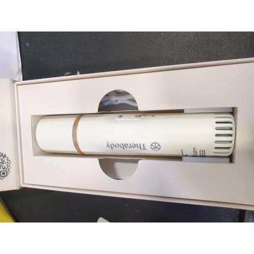 Color White Therabody TheraFace Depuffing Cold & Heat Facial Treatment Wand - White