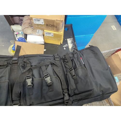 DULCE DOM 32/36/42/48/52 inch Double Rifle Case Soft Gun Bag for Rifles Pistols Storage & Transportation, All Around Shooting Range Tactical Backpack, Valentine Gifts for Him, Men, Boyfriend, Husband