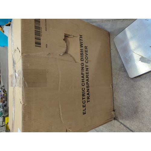 Electric Chafing Dish, 3 x 3QT Size Electric Chafing Dish Buffet Set with Rotary Knob Adjustable Temp, 700W Electric Buffet Servers and Warmers with Roll Top for Catering