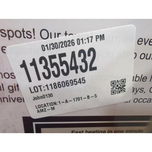 40X70 SAMEAT Heated Towel Warmers for Bathroom - Large Towel Warmer Bucket, Wood Handle, Auto Shut Off, Fits Up to Two 40X70 Oversized Towels, White