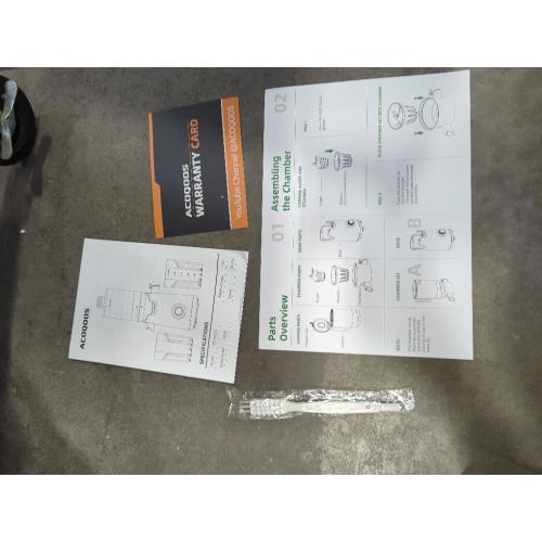 ACOQOOS Juicer Machines, 5.3 Wide Chute for Whole Fruit and Vegetable,1.8L Auto-Feed Time-Saver, Slow Masticating High Yield, Easy to Clean Cold Press Juicer with 2 Cups