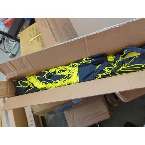 MangoStar Soccer Goal, 12X6 FT Soccer Goal for Backyard Portable Net Collapsible Metal Base, Quick Set Up Soccer Net for Indoor Outdoor Practice Training with Carry Bag