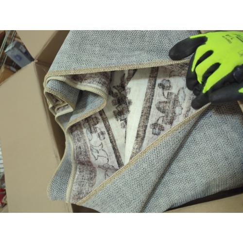 Rineflo-9'x12' Area Rugs,Machine Washable Rug for Living Room Dinner Room Bedroom,Bohemian Style Soft Non Slip Rug Carpet,Oriental Vintage Low Pile Large Area Rug(Brown, 9'x12')