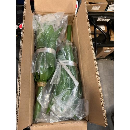 Velener Artificial Plant Outdoor Agave - Small Size UV Resistant Fake Agave Plants for Indoor and Outdoor Decor(14 Inch)-2 Pack