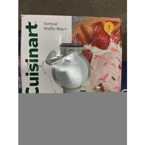 Cuisinart Belgian Waffle Maker, Vertical Iron, Silver, WAF-V100P1