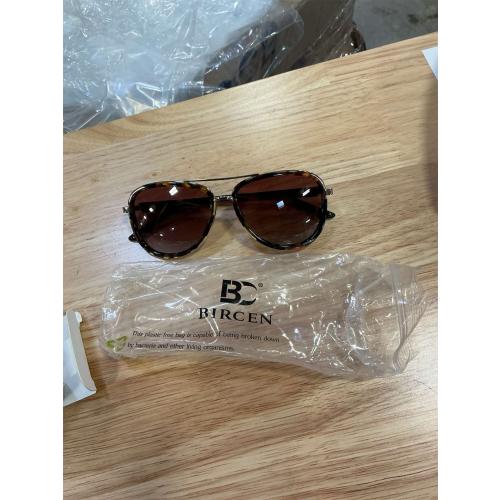 BIRCEN Polarized Sunglasses for Women UV - Protection Womens Retro Mirrored Shades with Acetate Frame BC2001